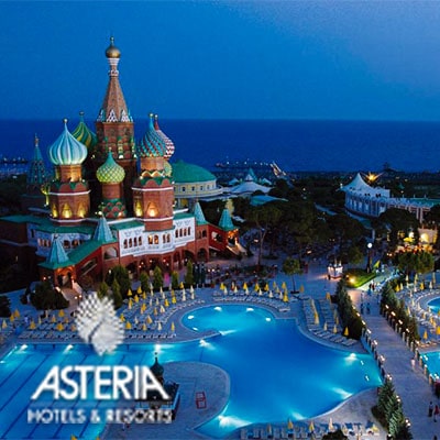 هتل asteria kremlin palace antalya